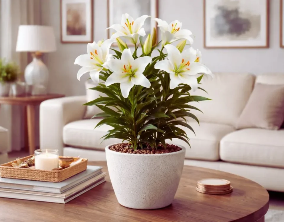 como cuidar de lirio branco em vasos