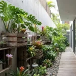 decoração-para-jardim-material-reciclado